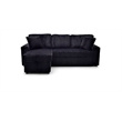 Glory Furniture Connie G00403-SCH Sofa Bed Chaise Black