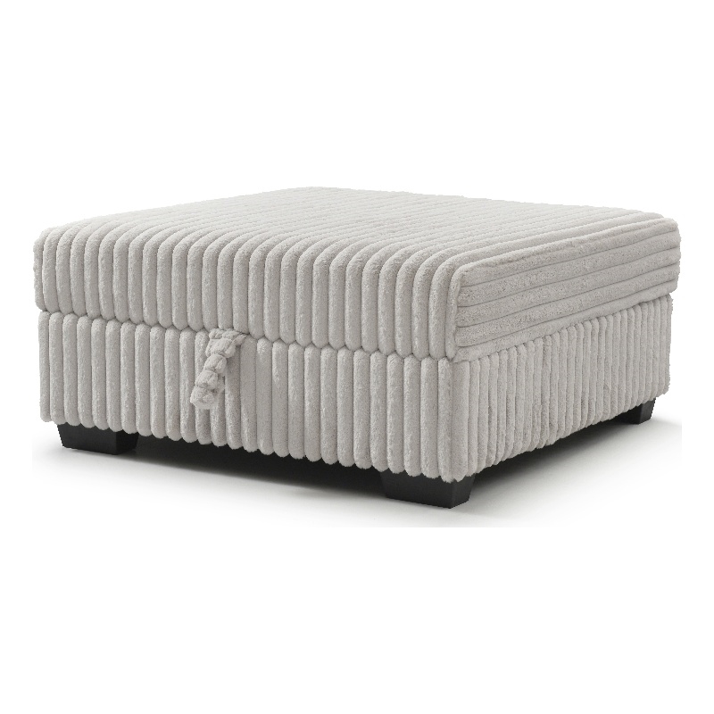 Glory Furniture Teddy G00187-O Ottoman IVORY