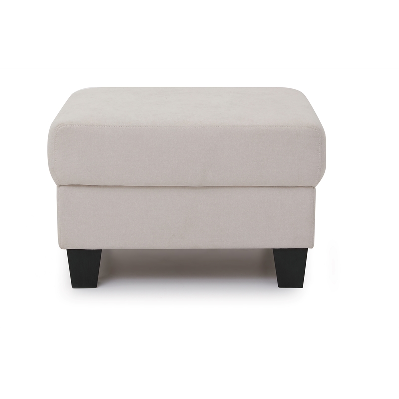 Glory Furniture Dallas G00758-O Ottoman Ivory