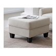 Glory Furniture Dallas G00758-O Ottoman Ivory