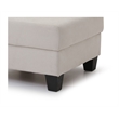 Glory Furniture Dallas G00758-O Ottoman Ivory