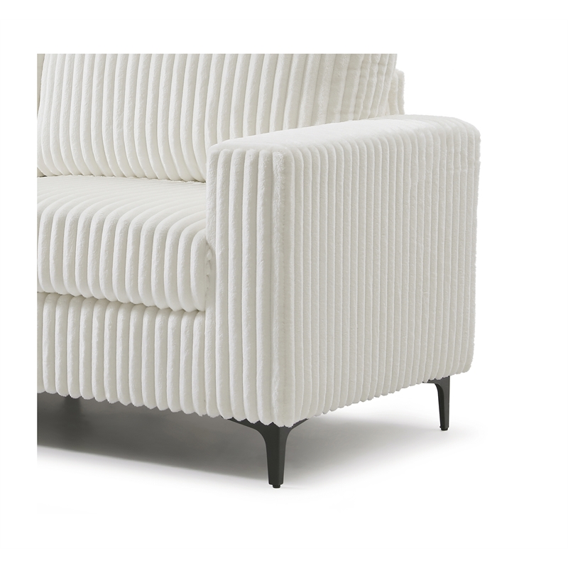Glory Furniture Houston G00327A-S Sofa White