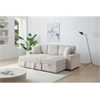 Glory Furniture Connie G00407-SCH Sofa Bed Chaise Ivory