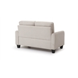 Glory Furniture Dallas G00758A-L Loveseat Ivory