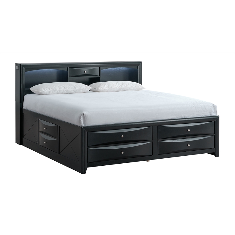Glory Furniture Marilla G1500S-FSB7 Full Bed in Black