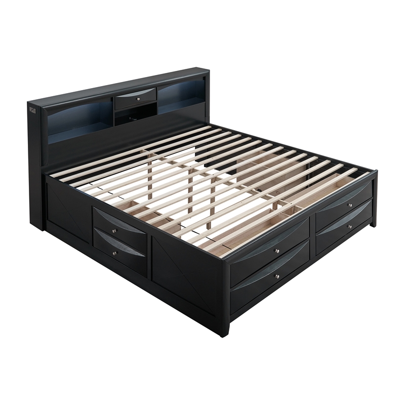 Glory Furniture Marilla G1500S-FSB7 Full Bed in Black