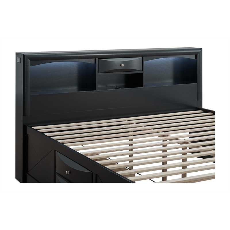 Glory Furniture Marilla G1500S-FSB7 Full Bed in Black