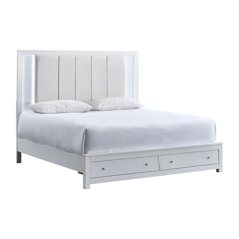 Glory Furniture Burlington G2490F-KB5 King Bed White