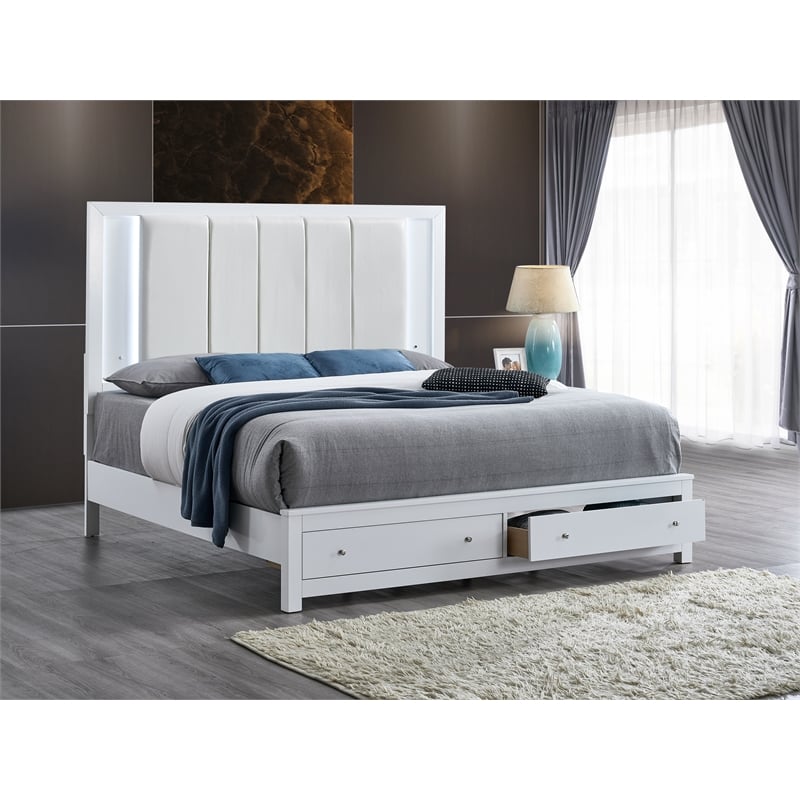 Glory Furniture Burlington G2490F-KB5 King Bed White