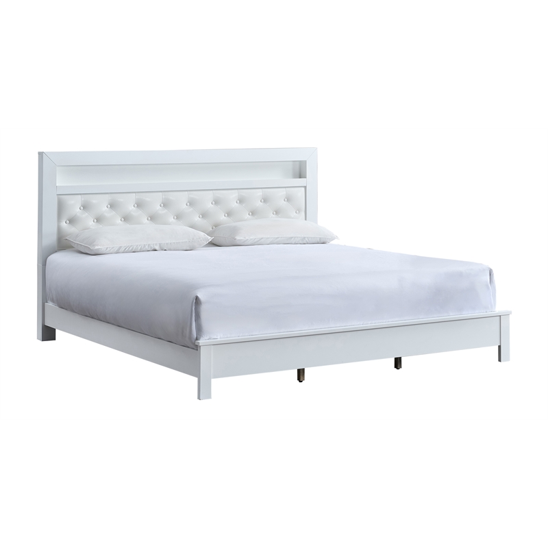 Glory Furniture Burlington G2490G-KB3 King Bed White