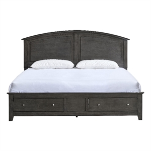 Glory Furniture Hammond G5405B-QSB Queen Bed in Gray