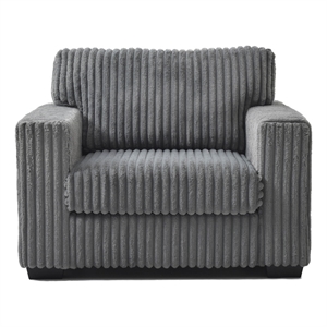 Glory Furniture Teddy G00180A-C Chair GRAY Teddy Fabric