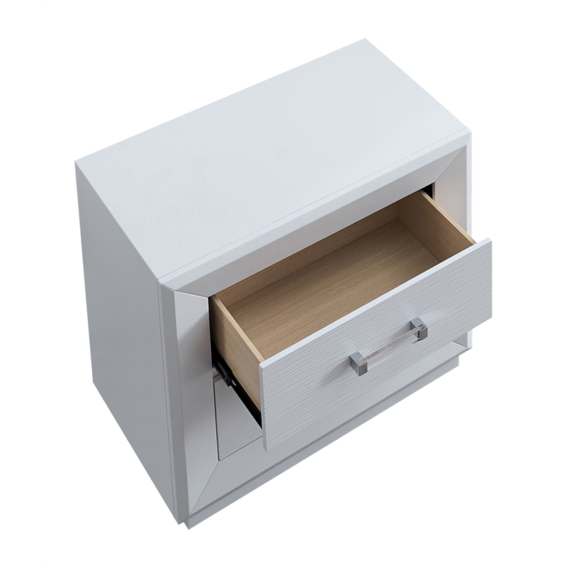 Glory Furniture Mars G001700-N NIGHTSTAND White