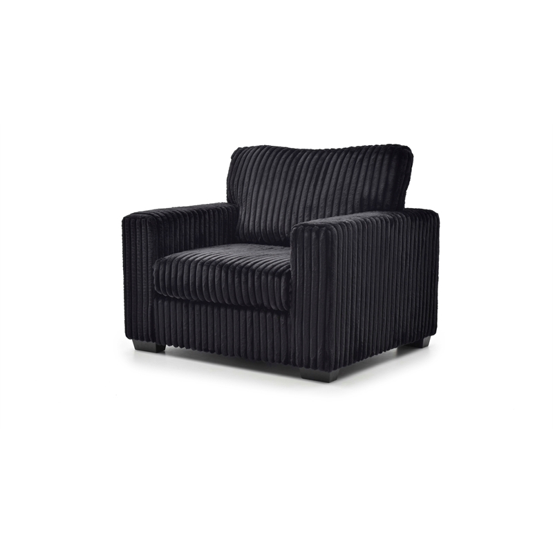 Glory Furniture Teddy G00183A-C Chair BLACK Teddy Chenille