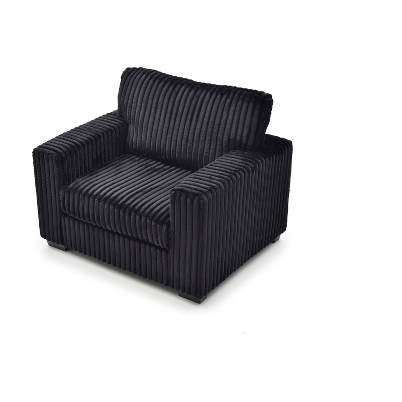 Glory Furniture Teddy G00183A-C Chair BLACK Teddy Chenille