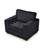 Glory Furniture Teddy G00183A-C Chair BLACK Teddy Chenille