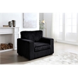 Glory Furniture Teddy G00183A-C Chair BLACK Teddy Chenille