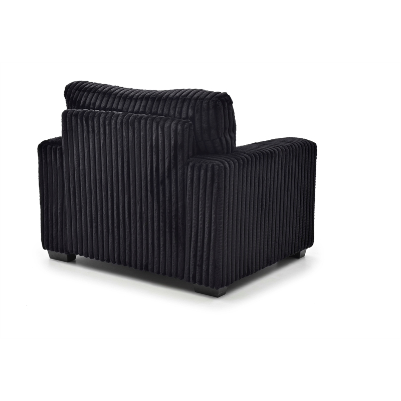Glory Furniture Teddy G00183A-C Chair BLACK Teddy Chenille