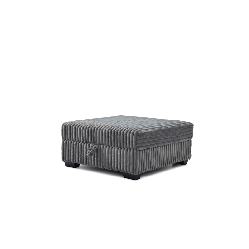 Glory Furniture Teddy G00180-O Ottoman GRAY