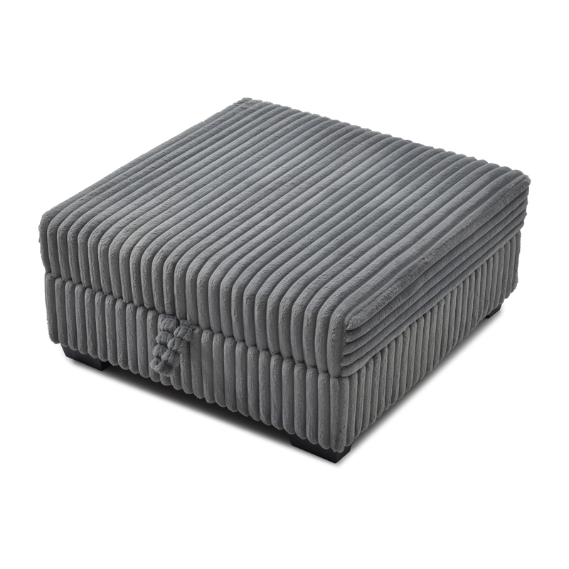 Glory Furniture Teddy G00180-O Ottoman GRAY