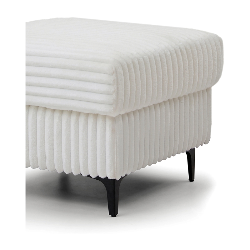 Glory Furniture Houston G00327-O Ottoman White