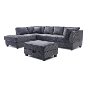 Glory Furniture Perth G00235B-SC Sectional Gray