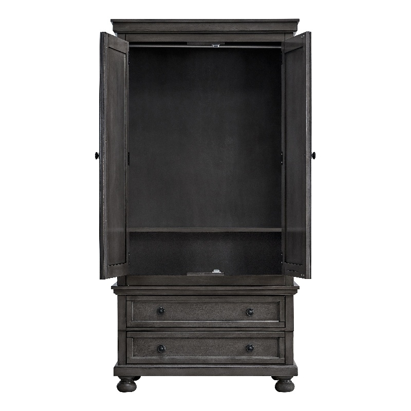 Glory Furniture Meade G8905-A  Armoire Gray  finish