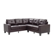 Glory Furniture Newbury G464B-SC Sectional Cappuccino Faux Leather