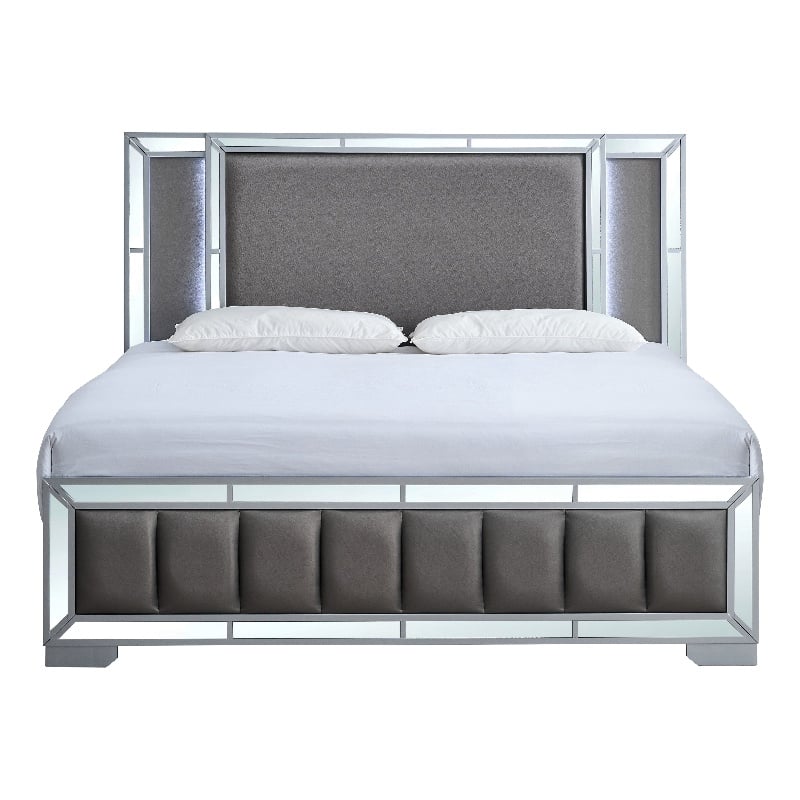 Glory Furniture Murry G004800A-KB King Bed Silver
