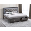 Glory Furniture Lorana G6502F-FSB Full Bed Gunmetal Gray