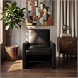 Glory Furniture Margate G00717-C Black Faux Leather Accent Chair
