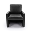 Glory Furniture Margate G00717-C Black Faux Leather Accent Chair