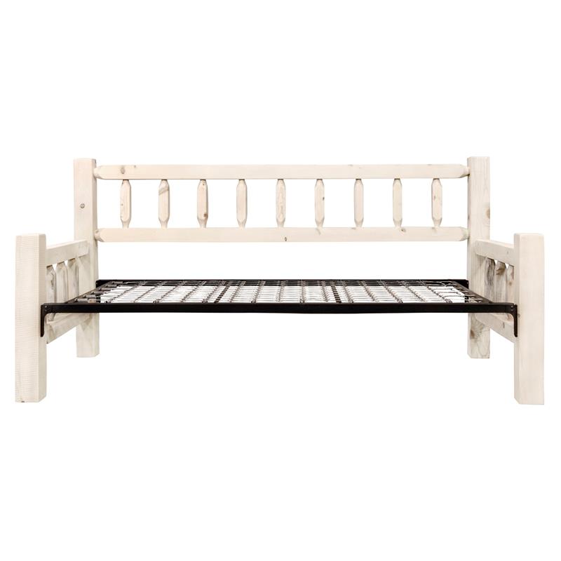 Montana Woodworks Homestead Transitional Wood Day Bed in Natural