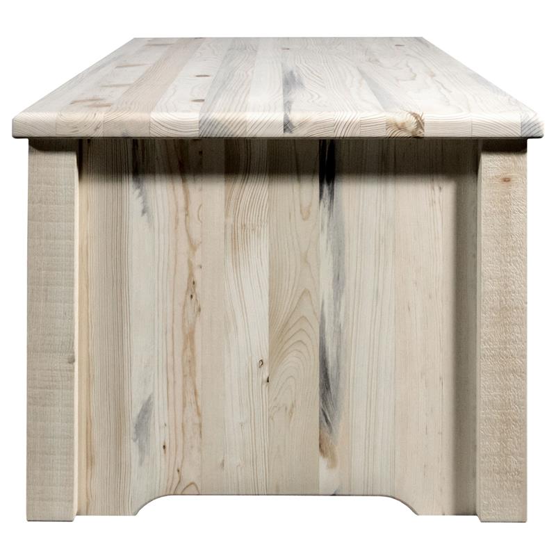 Montana Woodworks Homestead Transitional Wood Coffee Table in Natural