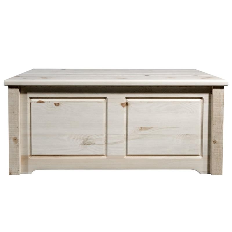 Montana Woodworks Homestead Transitional Wood Coffee Table in Natural