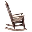 Montana Woodworks Homestead Transitional Wood Adult Rocker in Brown