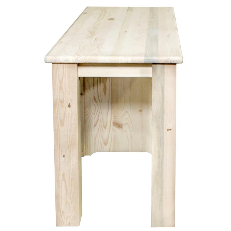 Montana Woodworks Homestead Transitional Wood Office Desk in Natural