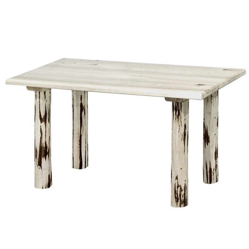 Montana Woodworks Hand-Crafted Transitional Wood Child's Table in Natural