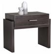 Sunpan Patsy 31&quot Rectangular Modern Wood Nightstand in Brown