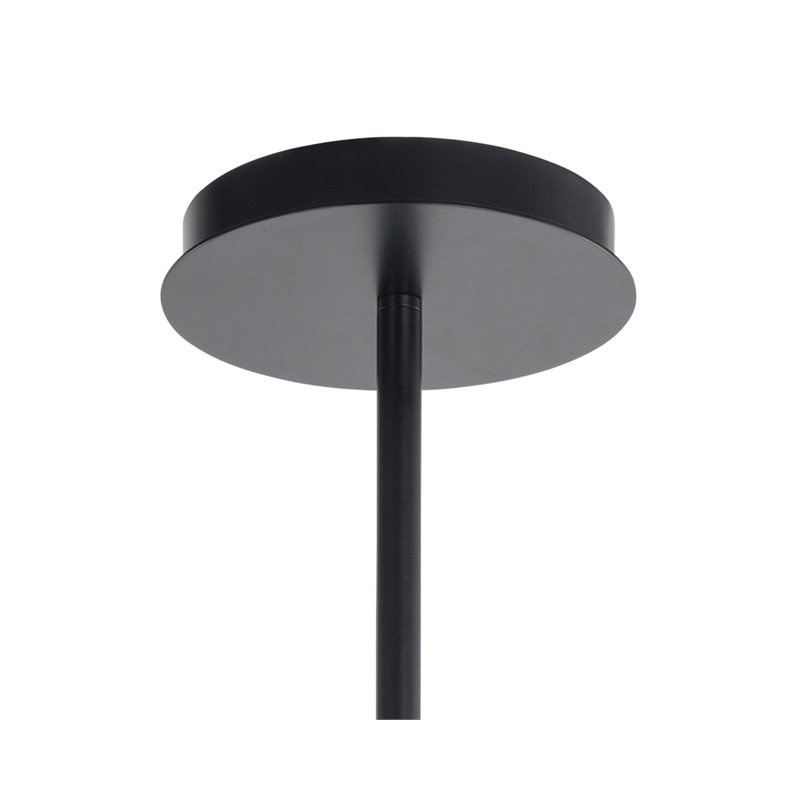 Sunpan Briggs 16-light Modern Metal Chandelier with Bronze Hardware in Black