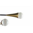 Sunpan Elza 6-light Modern Metal Chandelier with Three Adjustable Arms in Gold