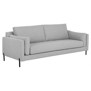 Sunpan Lonsdale 18&quot Modern Fabric Sofa in Broderick Charcoal