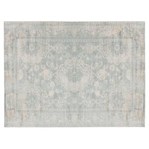 sunpan boca 9x12 traditional viscose fabric hand-loomed rug in neutral gray