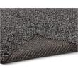 Sunpan Umea 5x8 Contemporary Wool Hand-Woven Rug in Black Finish