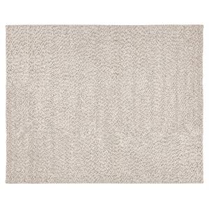 Sunpan Umea 8x10 Contemporary Wool Hand-Woven Rug in Gray Finish