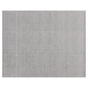 sunpan whistler 8x10 modern wool hand-loomed rug in gray finish