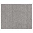 Sunpan Umea 8x10 Contemporary Wool Hand-Woven Rug in Silver Finish