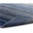 Sunpan Lagos 8x10 Modern Viscose Fabric Hand-Loomed Rug in Blue