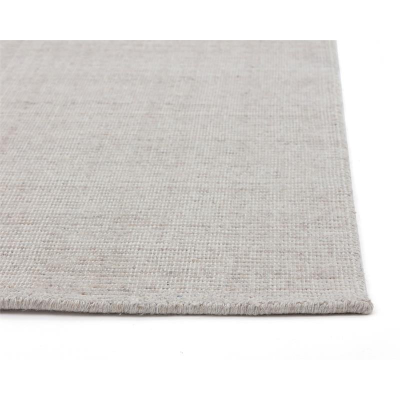 Sunpan Whistler 9x12 Modern Wool Hand-Loomed Rug in Ivory Finish