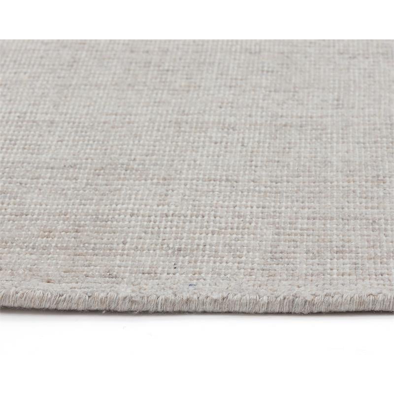Sunpan Whistler 9x12 Modern Wool Hand-Loomed Rug in Ivory Finish